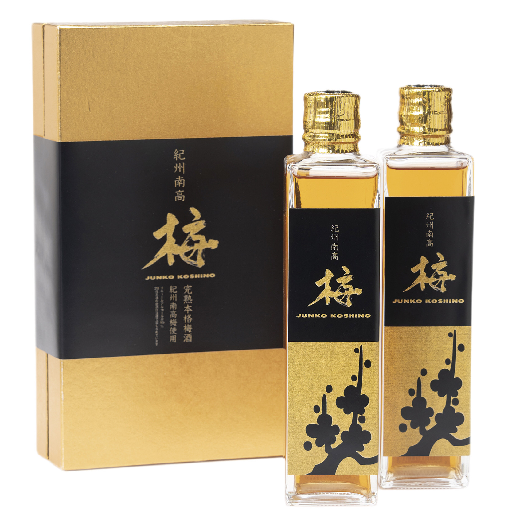 完熟本格梅酒 JUNKO KOSHINO 300ml×2本入り